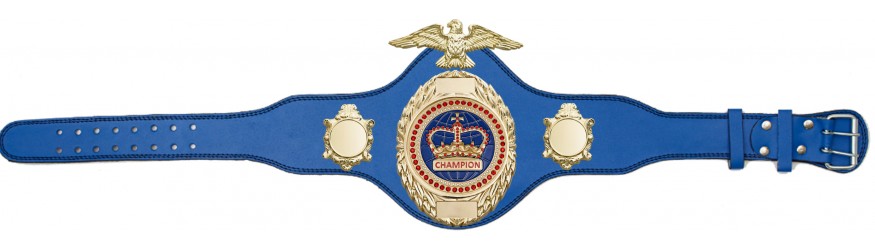 CHAMPIONSHIP BELT - PLT288/G/BLUGEM - AVAILABLE IN 4 COLOURS CHAMPIONSHIP BELT - PLT288/G/BLUGEM - AVAILABLE IN 4 COLOURS